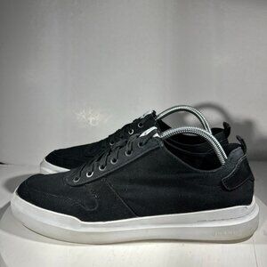Cole Haan Grandpro Rally Mens Casual Canvas Shoes Size 9 M Black Fashion Sneaker